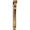 Ekena Millwork Olympic Arts and Crafts Smooth Bracket w/ Offset Brace, Western Red Cedar, 5 1/2"W x 46"D x 46"H BKT0604X46X46OLY03SWR - alternate 4